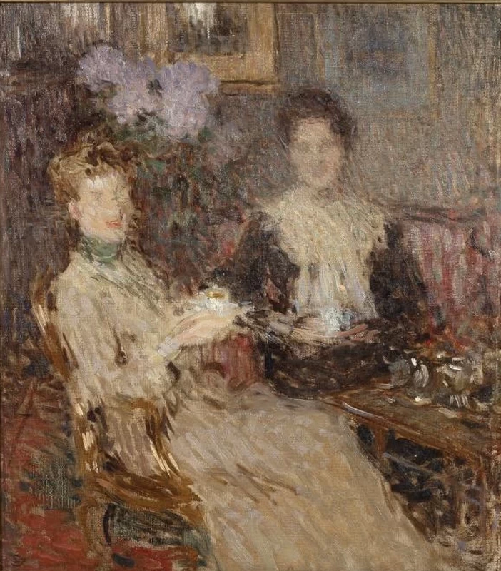 Schizzo del ritratto della signora e della signorina S., 1904